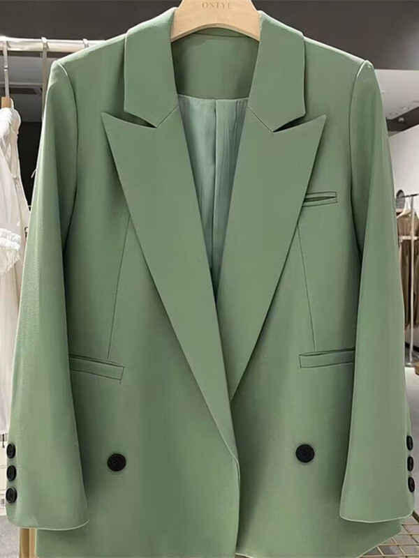 Blazer șic pentru damă de birou, paltoane pentru femei, primăvară, toamnă, topuri pentru femei, la tendința de stradă, îmbrăcăminte exterioară pentru femei, haine pentru femei.