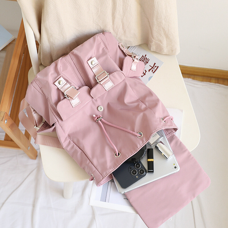 Najlonska ruksak torbica za žene Putni modni ruksak Dizajnerske ženske torbe na rame