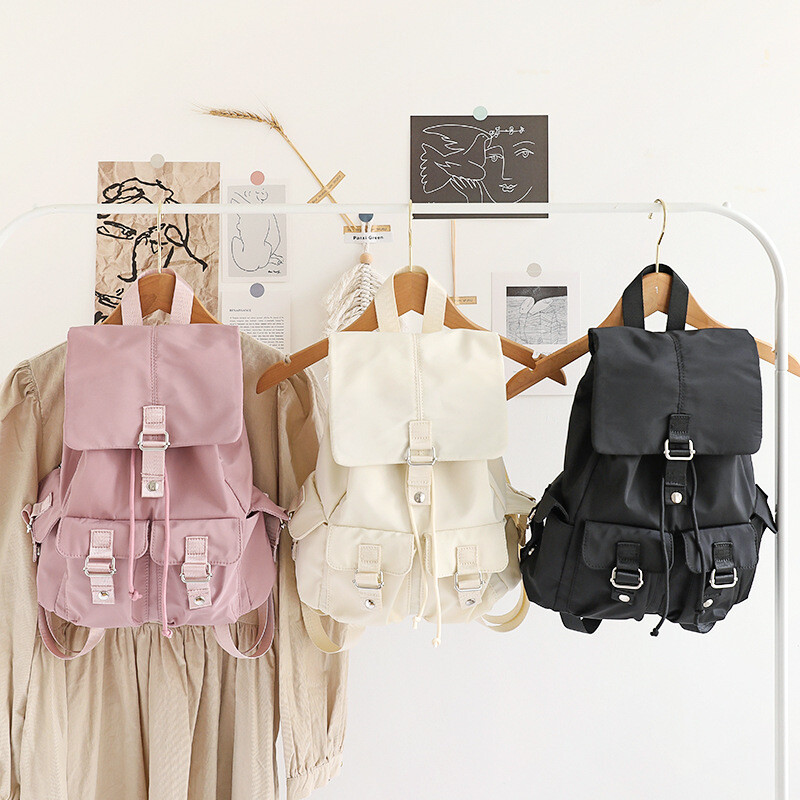 Najlonska ruksak torbica za žene Putni modni ruksak Dizajnerske ženske torbe na rame