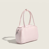 Modes Sieviešu Zīda Satīna Sajūga Maks Rokassomas Rozā Sieviešu Bostonas Somas Padusēs Sweet Girl Small Top Rokturi Kvadrātveida plecu somas