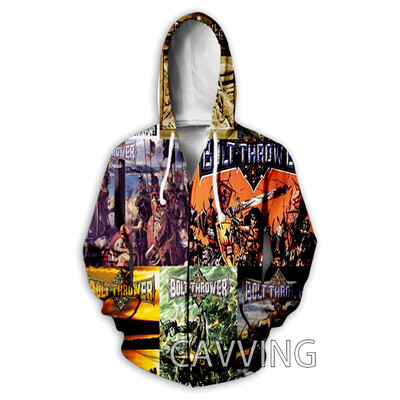 Jaunas modes 3D drukas skrūvju metējs rāvējslēdzēja kapuces ar rāvējslēdzēju uz augšu džemperi ar kapuci Harajuku kapuci Hip Hop sporta krekli