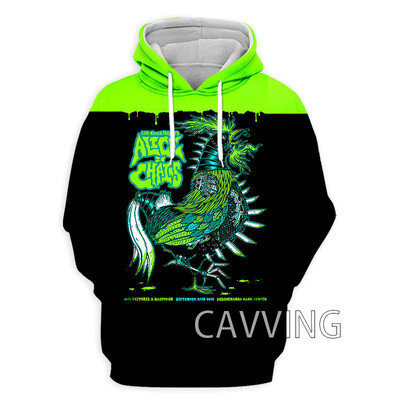 New Fashion 3D Print Alice In Chains Rock Hanorace Hanorace cu glugă Hanorace cu glugă Harajuku Hanorace Topuri Îmbrăcăminte pentru femei/bărbați