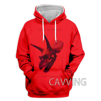 New Fashion 3D Print Alice In Chains Rock Hanorace Hanorace cu glugă Hanorace cu glugă Harajuku Hanorace Topuri Îmbrăcăminte pentru femei/bărbați