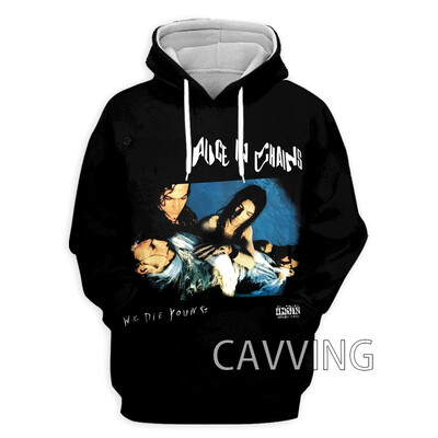 New Fashion 3D Print Alice In Chains Rock Hanorace Hanorace cu glugă Hanorace cu glugă Harajuku Hanorace Topuri Îmbrăcăminte pentru femei/bărbați