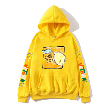 Cavetown Lemon Boy Hoodies Kawaii Cartoon εμπριμέ ρούχα με κουκούλα casual ανδρικά φούτερ Graphic Hoodie Moletom Masculino