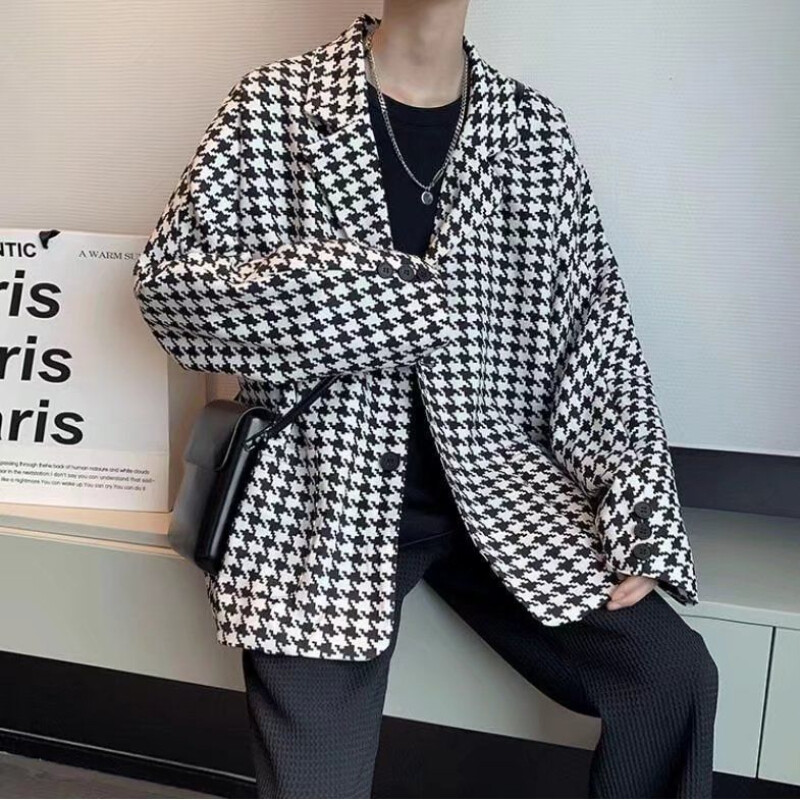 Proljeće jesen Novi modni blejzeri dugih rukava s krojenim ovratnikom Ženski High Street ležerni gumb s tiskanim gumbima Y2K kardigan za sve vrste