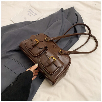 2025. g. sieviešu retro Bostonas soma piepilsētas rokassomiņa New South Wind Chio2nd Samba ikdienas spilvensoma Modes tendences sieviešu soma