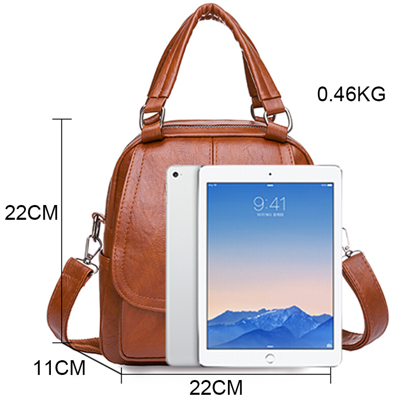 Luksusa dizaineru mugursoma sievietēm Modes pretaizdzīšanas ceļojumu soma Augstas kvalitātes sieviešu rokassoma Ikdienas Lides plecu somas Sac