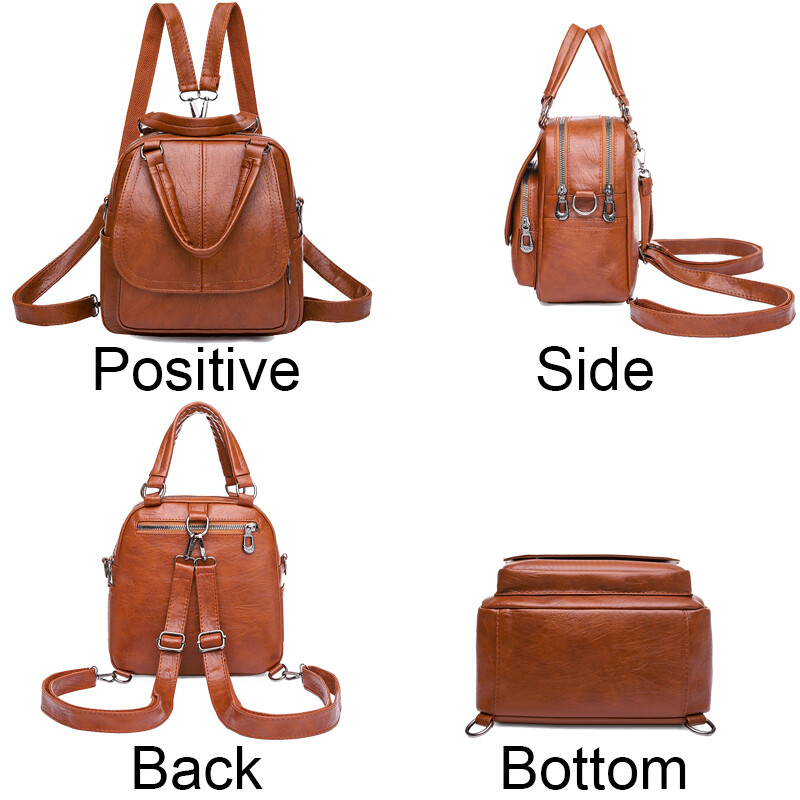 Luksusa dizaineru mugursoma sievietēm Modes pretaizdzīšanas ceļojumu soma Augstas kvalitātes sieviešu rokassoma Ikdienas Lides plecu somas Sac