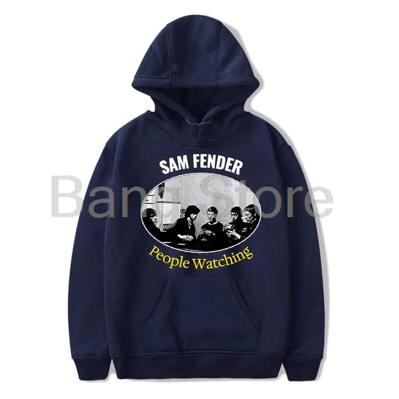 Sam Fender People Watching Hanorac Hanorac Femei Bărbați Manecă lungă Pulover de modă Haine unisex