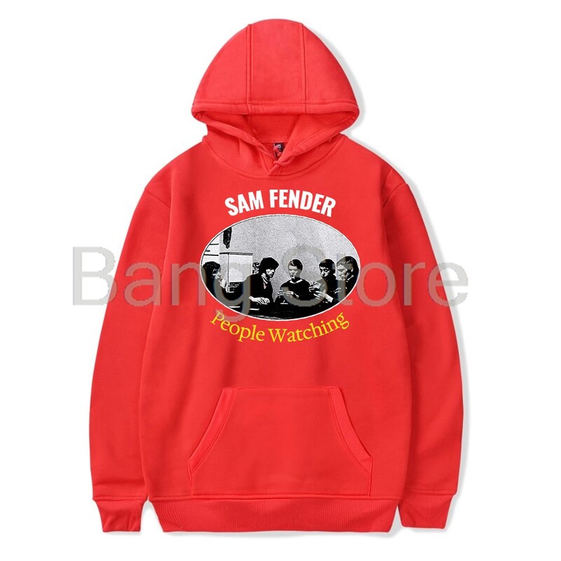 Sam Fender People Watching Hanorac Hanorac Femei Bărbați Manecă lungă Pulover de modă Haine unisex