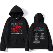 Eminem The Death of Slim Shady Hoodies Modes Vīriešu/sieviešu Estētiski grafiski džemperi Unisex Streetwear Album Graphic Hoodie