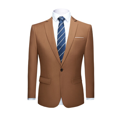 Zaļa vīriešu uzvalka jaka, mēteļi ar vienu pogu V veida kakla izgriezumā, piemērots kāzām/ballītēm/biznesam/darbam/intervijai/gadījuma rakstura, Āzijas izmērs M-6XL