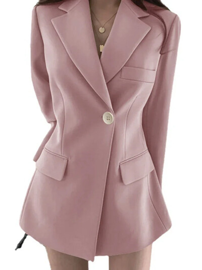 Jesen Zima Ženske jakne Slim Fit Modno odijelo Jakne dugih rukava Ležerni kaputi za uredske dame Modni gornji dijelovi Ženska odjeća
