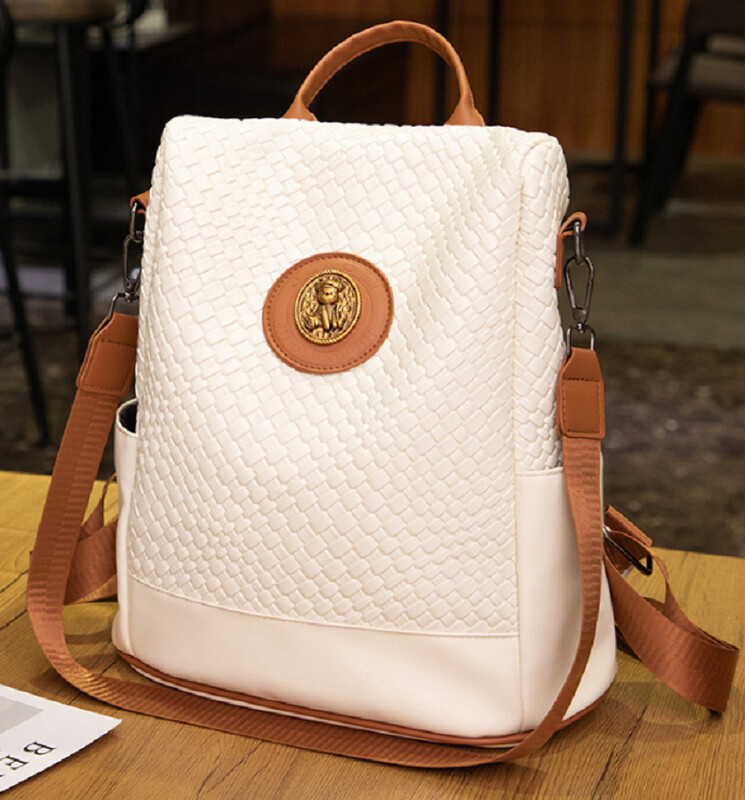 Rucsacuri de călătorie antifurt noi, de mare capacitate, pentru femei, genți de umăr la modă din piele moale de înaltă calitate.