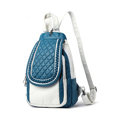 Rucsacuri din piele moale de modă pentru femei, geantă de umăr de lux pentru femei, rucsac de călătorie pentru cumpărături, rucsac portabil ocazional, nou 2023