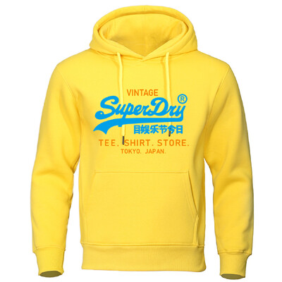 Toamnă și iarnă New Fashion versatil urban pulover cu glugă 2024 imprimeu la modă Pulover cu glugă liber și confortabil pentru bărbați