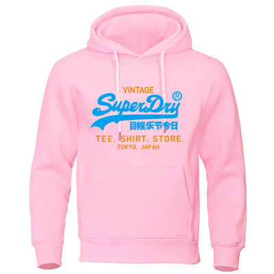 Toamnă și iarnă New Fashion versatil urban pulover cu glugă 2024 imprimeu la modă Pulover cu glugă liber și confortabil pentru bărbați