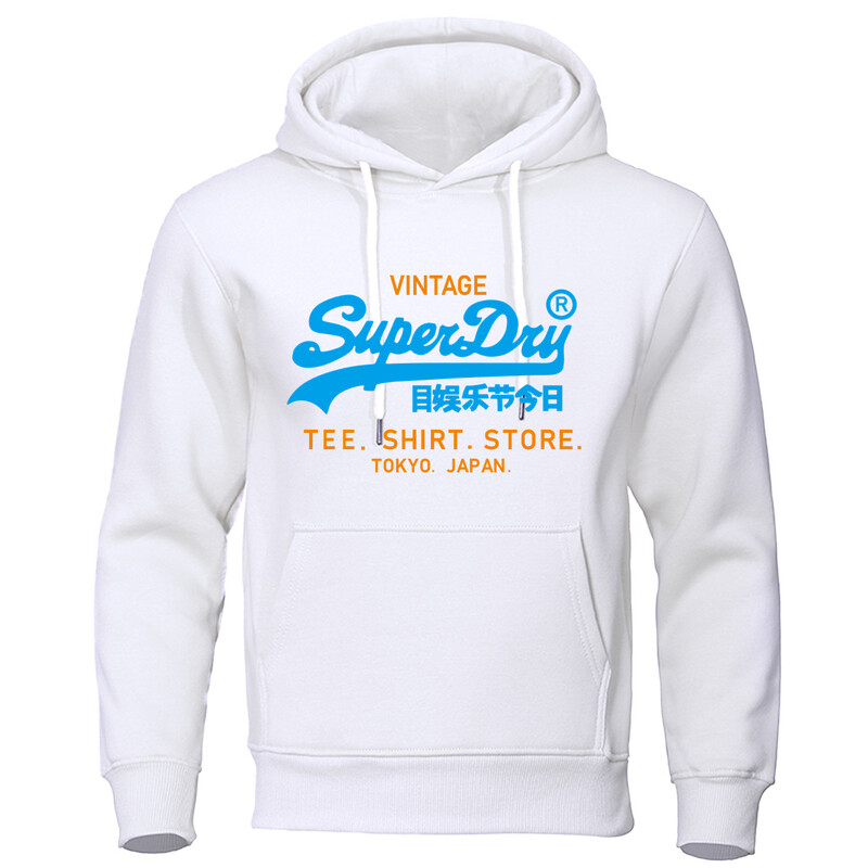 Toamnă și iarnă New Fashion versatil urban pulover cu glugă 2024 imprimeu la modă Pulover cu glugă liber și confortabil pentru bărbați