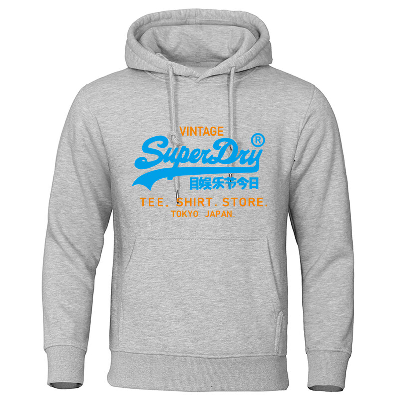 Toamnă și iarnă New Fashion versatil urban pulover cu glugă 2024 imprimeu la modă Pulover cu glugă liber și confortabil pentru bărbați