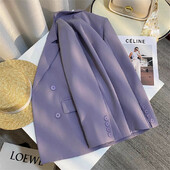 Ležerni uredski ženski sako, modni sako dugih rukava za 2024., sako, sako, ženski gornji dio, kaput, jesen-zima