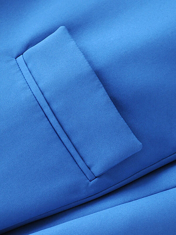 Fitshinling Fashion Casual Elegant Blazere pentru femei Îmbrăcăminte Nou în Butoane Blazer subțire Solid Jachetă toamnă iarnă Topuri pentru femei