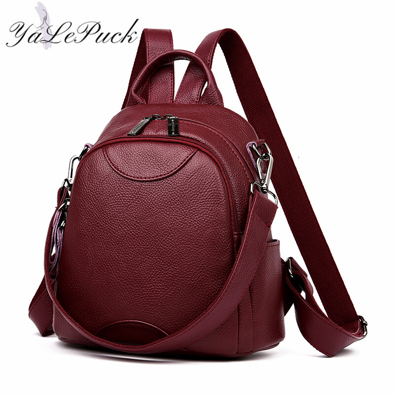 Rucsac din piele de înaltă calitate pentru femei rucsac de călătorie de mare capacitate genți de școală de modă pentru adolescente genți de umăr mochila