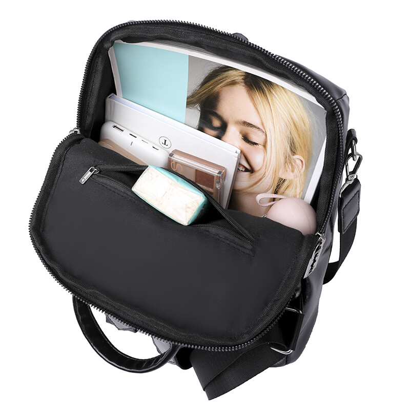 Jauna govs ādas augstas kvalitātes ceļojumu meiteņu mugursoma korejiešu sieviešu mugursoma studentu brīvlaika skolas soma mīkstas ādas sieviešu soma