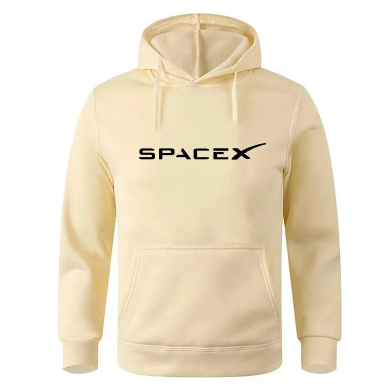 Space X Hoodie s printom Space Travel Muška i ženska vunena sportska obuz pamučna majica s kapuljačom Muški hip hop pulover Modna ulična odjeća