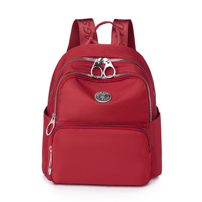 Sieviešu ūdensnecaurlaidīgas neilona mazas ceļojumu mugursomas Modes skolas somas pusaudžu meitenēm Sieviešu dienassoma mini plecu mugursoma