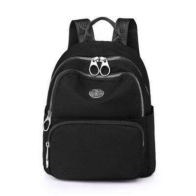 Sieviešu ūdensnecaurlaidīgas neilona mazas ceļojumu mugursomas Modes skolas somas pusaudžu meitenēm Sieviešu dienassoma mini plecu mugursoma