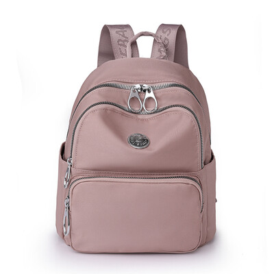 Sieviešu ūdensnecaurlaidīgas neilona mazas ceļojumu mugursomas Modes skolas somas pusaudžu meitenēm Sieviešu dienassoma mini plecu mugursoma