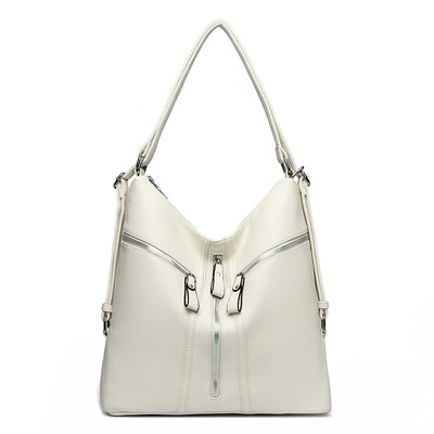 Rucsac din piele moale de înaltă calitate, genți de umăr pentru femei, geantă de călătorie multifuncțională pentru femei, rucsac pentru doamne, mochila