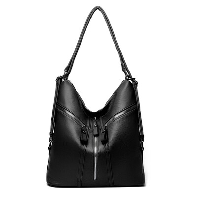 Rucsac din piele moale de înaltă calitate, genți de umăr pentru femei, geantă de călătorie multifuncțională pentru femei, rucsac pentru doamne, mochila