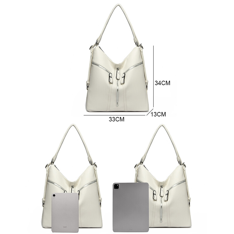 Rucsac din piele moale de înaltă calitate, genți de umăr pentru femei, geantă de călătorie multifuncțională pentru femei, rucsac pentru doamne, mochila