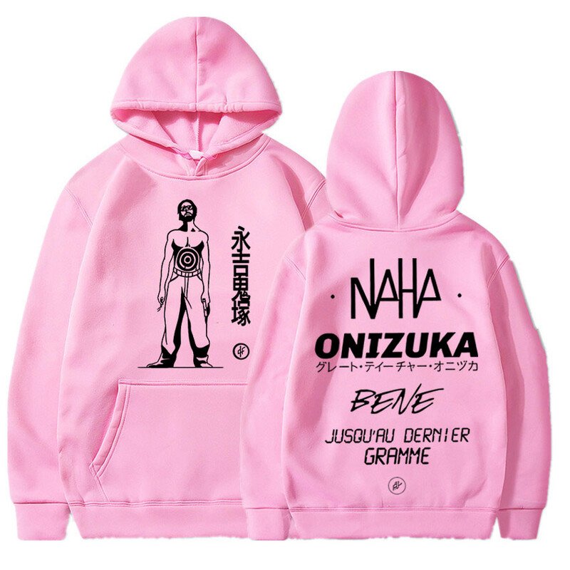 Franču repa grupa Le Monde Chico Albums PNL Onizuka Print Hoodie Oversize Hoodies Ielu apģērbi Ikdienas hiphopa sporta krekli ar kapuci