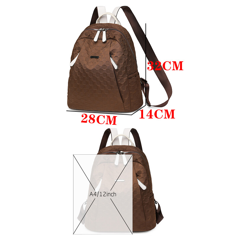 Modes dizaineru mugursomas sievietēm neilona mugursoma sievietēm liela soma Ceļojumu somas Skolas mugursoma studentiem plecu somas maisiņš