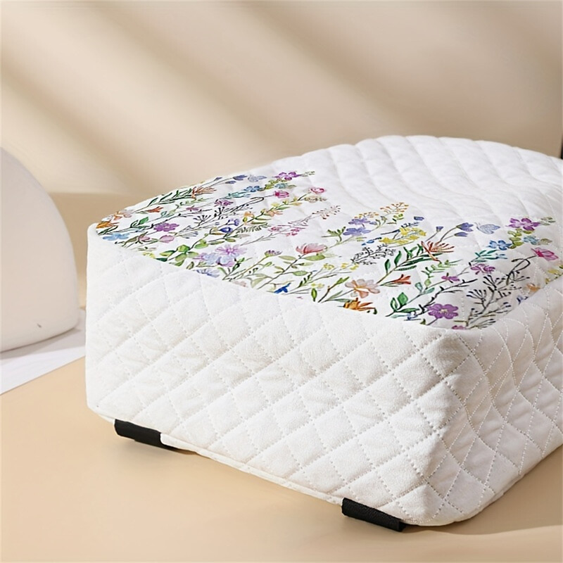 1 buc, rucsac imprimat cu model de flori, rucsac mic casual cusut cu diamante, rucsac casual pentru exterior