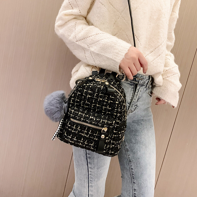 Ženski mini modni ležerni putni mali ruksak na više ramena u korejskom stilu