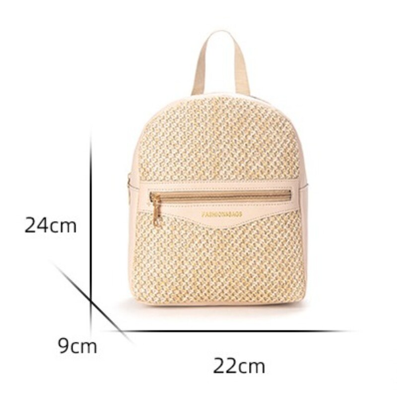 Salmu auduma plecu soma pārnēsājama rāvējslēdzēja viegla sieviešu mugursoma, liela ietilpība studentu skolas soma ceļojumiem