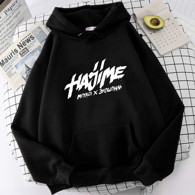 Hoodies Anime Hajime MiyaGi Andy Panda Print Muški Ženski Sweatshirts Unisex Sweatshirt Harajuku Ulzzang Graphic Casual Lady Hoody