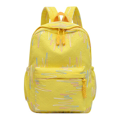 Neilona auduma mugursoma lielas ietilpības klēpjdatora dienassoma rāvējslēdzēja līnijas raksta mugursoma sievietēm pārvietošanās soma Koledžas studentu skolas soma