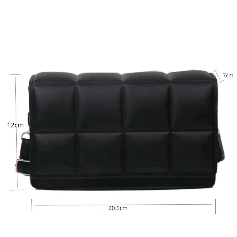 Dizajnerska modna marka Ženska torba na rame Mala ženska torba preko ramena od PU kože Trend Ženska torba s klasičnom ručkom