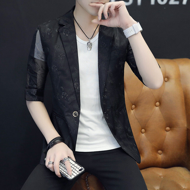 VERSMA pavasario vasaros berniukų languotas pusrankovių vyriškos striukės bombonešiu paltai japoniškos permatomos plonos beisbolo striukės, vyriškos dropshipping