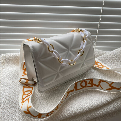 Modes sieviešu plecu soma ar rokturi rokassomas PU ādas sieviešu soma ar atloku sievietēm, liela ietilpība vintage gadījuma Crossbody soma