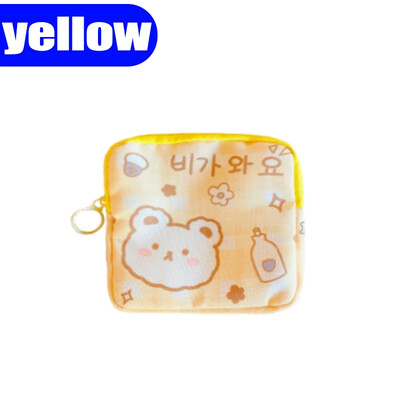 Torbica za pohranu higijenskih uložaka Torbica s uzorkom pasa zeca Slatka mala životinja Četvrtasta torbica Lagani patentni zatvarač Kozmetičke torbice