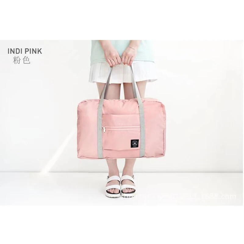 Femei Bărbați Depozitare haine de călătorie Organizator de ambalaje Genți de călătorie pliabile Genți de nailon de capacitate mare Bagaj Genți de mână rezistente la apă