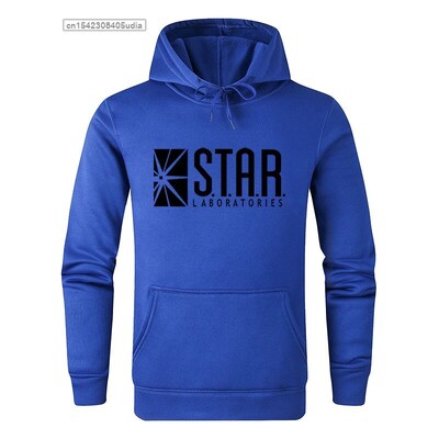 Flash Star Lab Labs, culoare neagră, hanorac pentru bărbați, noutate, Star Laboratorles, hanorace, pulover, haine pentru bărbați