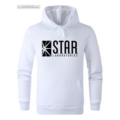 Flash Star Lab Labs, culoare neagră, hanorac pentru bărbați, noutate, Star Laboratorles, hanorace, pulover, haine pentru bărbați