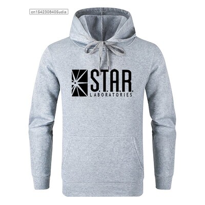 Flash Star Lab Labs, culoare neagră, hanorac pentru bărbați, noutate, Star Laboratorles, hanorace, pulover, haine pentru bărbați